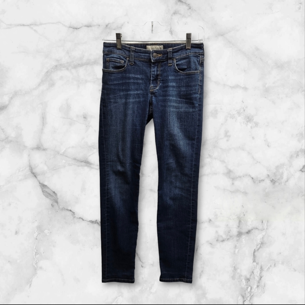 Banana Republic Skinny Fit Jeans Women's Size 25/0 Blue Low Rise 5-Pocket